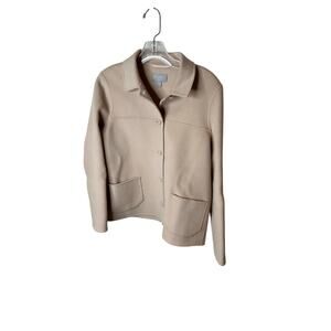 Pure‎ Collection cropped wool coat -small